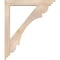 Ekena Millwork Olympic Traditional Smooth Bracket w/ Offset Brace, Douglas Fir, 5 1/2"W x 34"D x 40"H BKT0604X34X40OLY01SDF - alternate 3